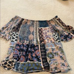 Off the shoulder blouse